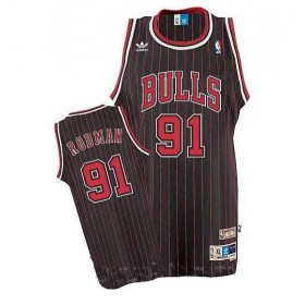 Maillot retro de Rodman Chicago Bulls #91
