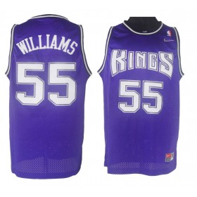 Maillot Retro Kings Williams 55 Pourpre