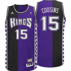 Maillot Retro Kings Cousins 15 Pourpre Noir
