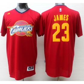Maillot Manche Courte Cavaliers James 23 Rouge