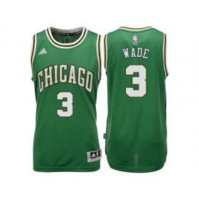 Maillot Bulls Wade 3 Vert