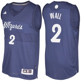 Maillot Navidad 2016 John Wall Wizards 2 Bleu