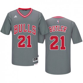 Maillot Manga Cort Jimmy Butler Bulls 21 Gris