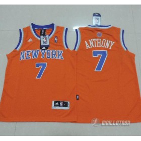 Maillot Enfant de Orangee Anthony New York Knicks Revolution 30