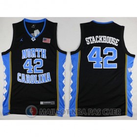 Maillot NBA NCAA Stackhouse Norte Carolina Noir