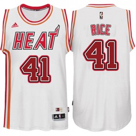 Maillot Retro Heat Rice 41 Blanc