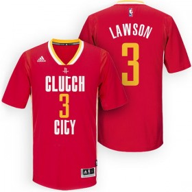 Maillot Manche Courte Houston Lawson 3 Rouge