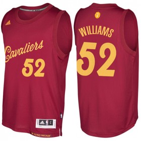 Maillot Navidad 2016 Mo Williams Cavaliers 52 Rouge