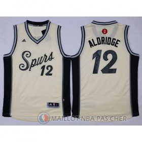 Maillot Aldridge San Antonio Spurs No?l #12 Blanc