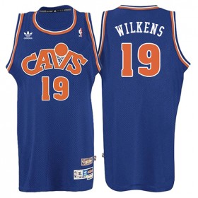 Maillot Retro 2008 Cavaliers Wilkens 19 Bleu