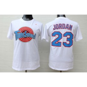 Maillot Manche Courte Tune Squad Jordan 23 Blanc