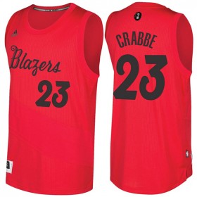 Maillot Navidad 2016 Allen Crabbe Blazers 23 Rouge