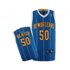Maillot Bleu Okafor New Orleans Hornets Revolution 30