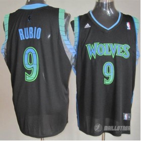 Maillot Rubio NBA Moda #9 Noir