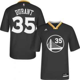 Maillot Authentic Manche Courte Warriors Duarant 35 Noir