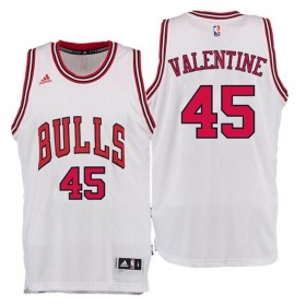 Maillot Bulls Valentine 45 Blanc