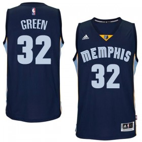 Maillot Grizzlies Green 32 Bleu