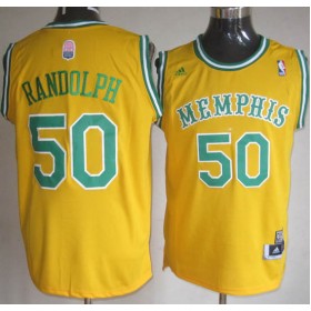 Maillot ABA de Randolph Memphis Grizzlies #50 Jaune
