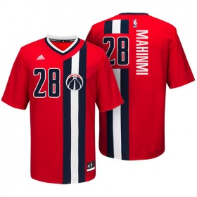 Maillot Manga Cort Ian Mahinmi Wizards 28 Rouge