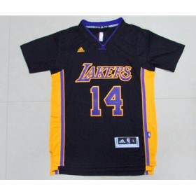 Maillot Lakers Manche Courte Lakers Ingram 14 Noir