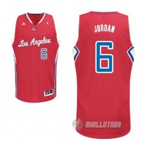Maillot Rouge Jordan Los Angeles Clippers #6 Revolution 30