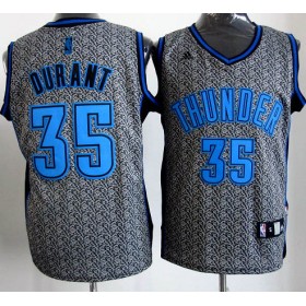 Maillot Durant Oklahoma City Thunder #35 Static Fashion