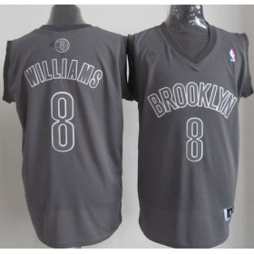 Maillot Williams Brooklyn Nets #8 Gris