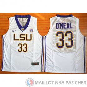 Maillot NCAA Shaquille ONeal Blanc