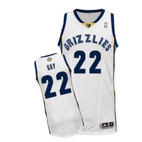 Maillot Memphis Grizzlies Gay #22 Blanc