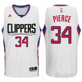 Maillot Los Angeles Clippers Pierce #34 Blanc