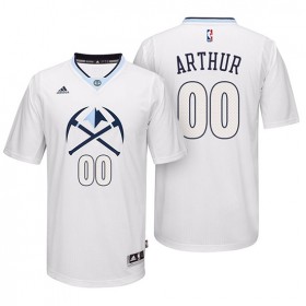 Maillot Manga Cort Nuggets Arthur 00 Blanc
