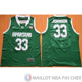 Maillot NCAA Magic Johnson Vert