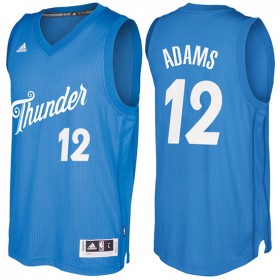 Maillot Navidad 2016 Steven Adams Thunder 12 Bleu
