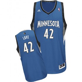 Maillot Bleu Love Minnesota Timberwolves Revolution 30
