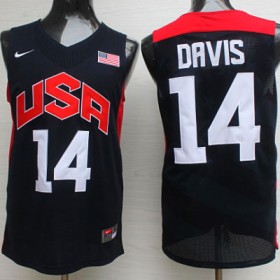 Maillot de Davis USA NBA 2012 Noir