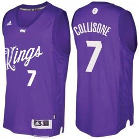 Maillot Navidad 2016 Darren Collison Kings 7 Violet