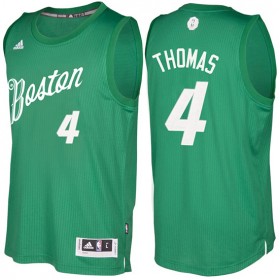 Maillot Navidad 2016 Celtics Isaiah Thomas 4 Vert