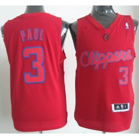 Maillot Paul Los Angeles Clippers #3 Rouge