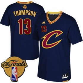 Maillot Manche Courte Cavaliers 2016 NBA Thompson 13 Bleu