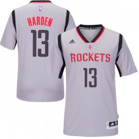 Maillot Manche Courte Houston Harden 13 Gris