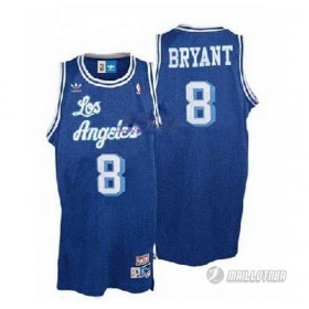 Maillot Los Angeles Lakers retro Bryant #8 Bleue