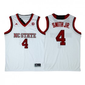Maillot NC State Smith JR 4 Blanc