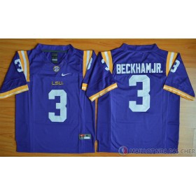 Maillot NCAA Odell Beckham Jr. Purpura
