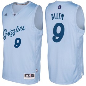 Maillot Navidad 2016 Tony Allen Grizzlies Claro 9 Bleu
