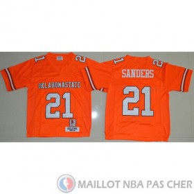 Maillot NCAA Barry Sanders Jaune