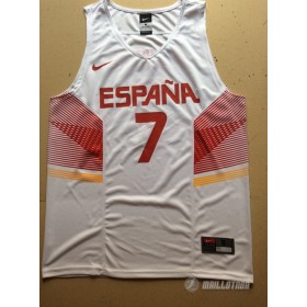 Maillot Navarrd Espana 2014 #7Blanc