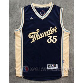 Maillot Oklahoma City Thunder Durant No?l #35 Noir