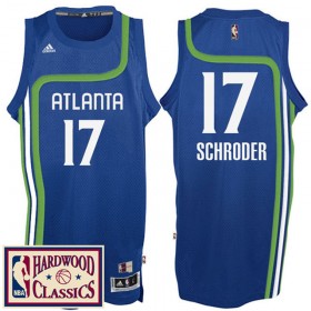 Maillot Retro Hawks Schroder 17 Bleu