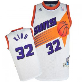 Maillot Retro Suns Kidd 32 Blanc