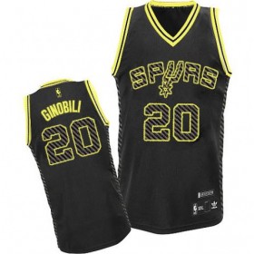 Maillot Alimentation Mode Spurs Ginobili 20 Noir